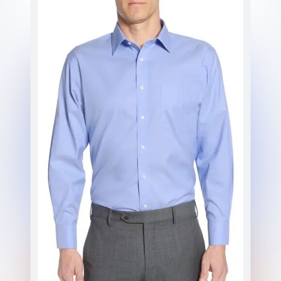 Men’s Nordstrom Rack Blue Button Down. - Picture 1 of 4